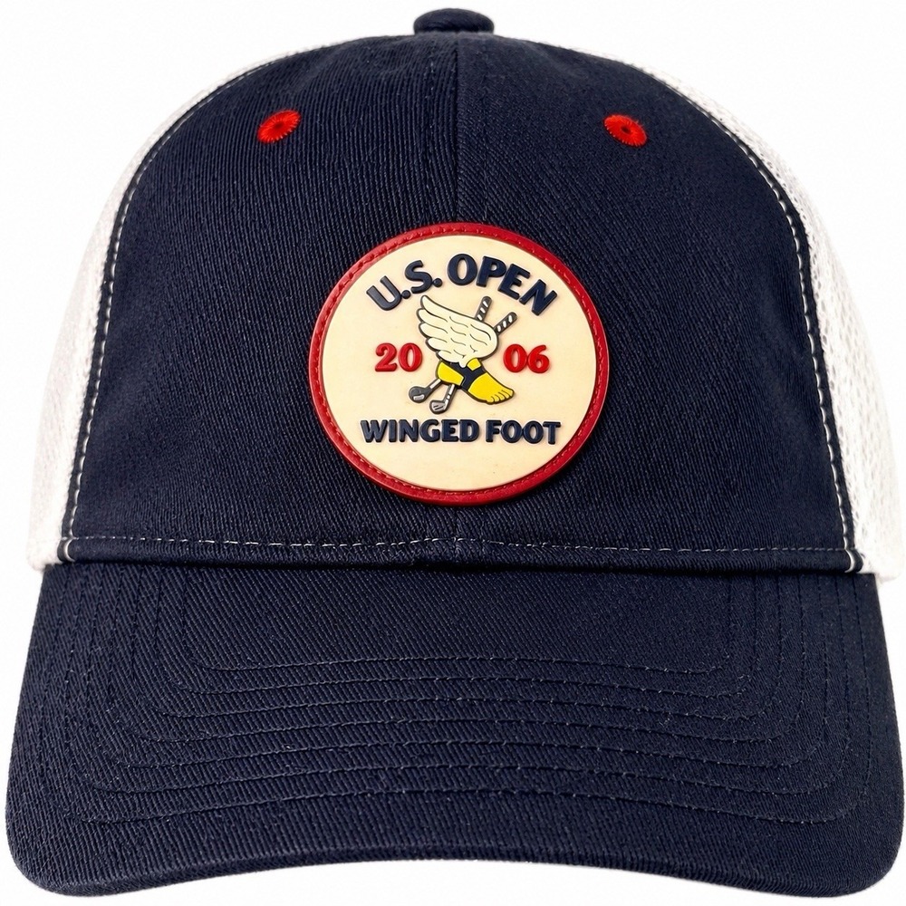 The Game US‎ Open 2006 Winged Foot Golf Hat Flex Fit Cap Navy White